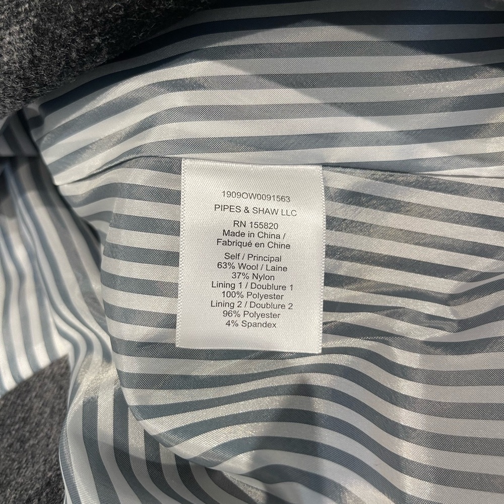 Veronica Beard Black and Gray Plaid Blazer - Picture 11 of 15